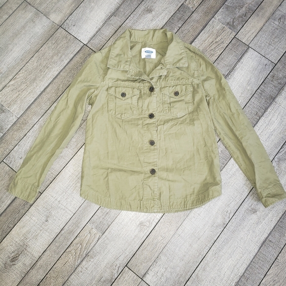 Old Navy Twill Shirt Jacket - Picture 3 of 9